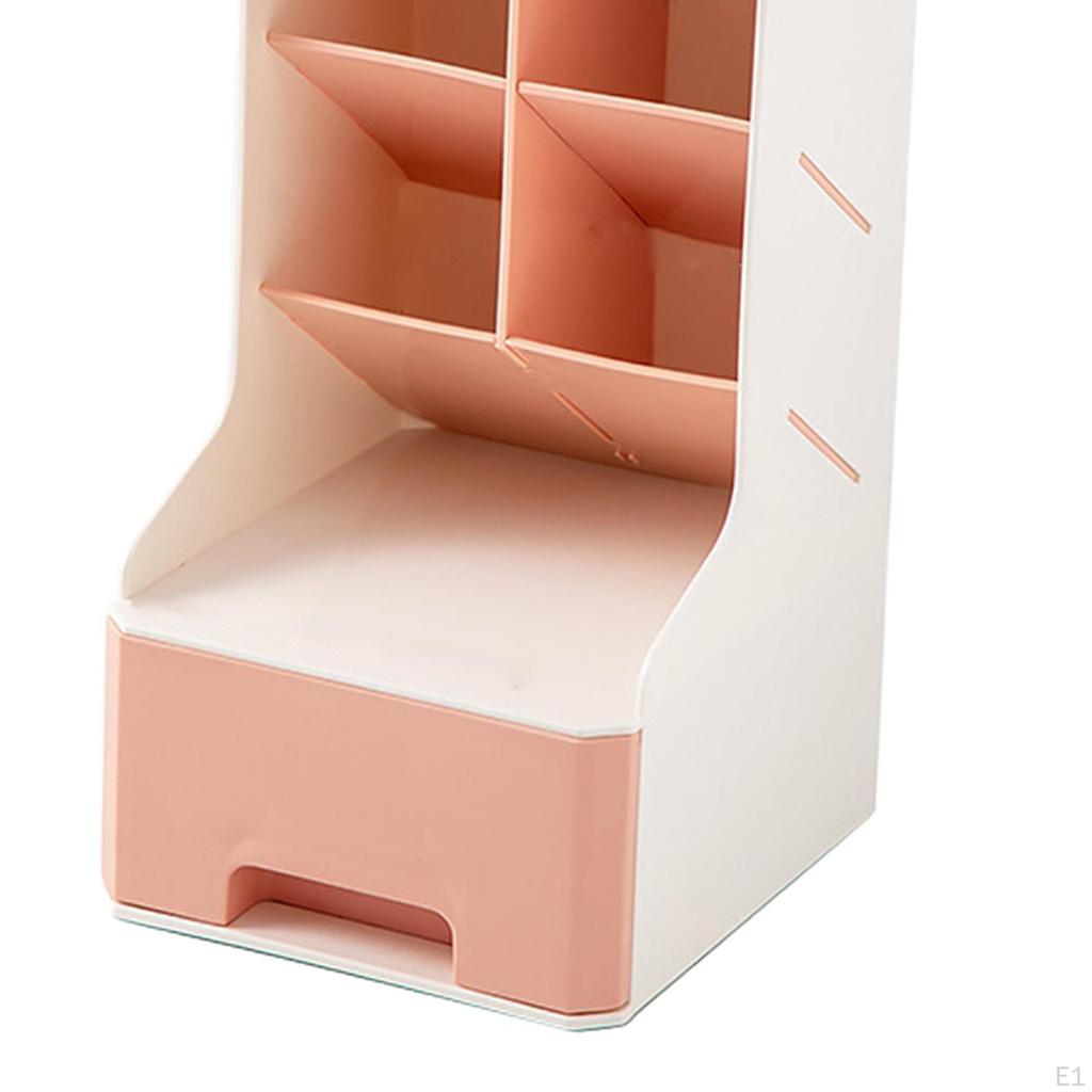 Desk Stationery Box, Detachable Tray, Pen Holder And Home