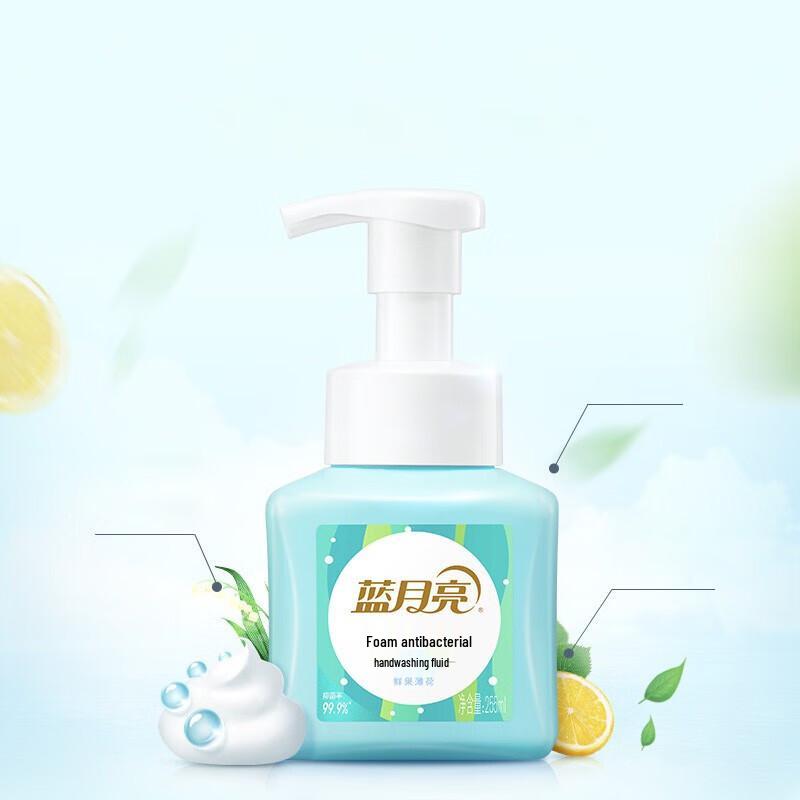 Blue Moon Fresh Fruit Mint Foaming Hand Wash