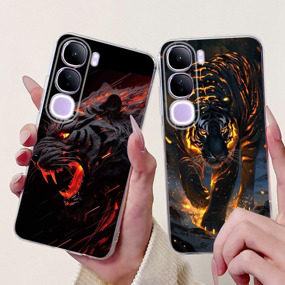 Clear For Vivo V40 Lite IDN Case 4G 5G Cute Cartoon Cool Luxury Funny Boys Girls Phone Case For vivo V40 Lite 5G IDN Back Cover