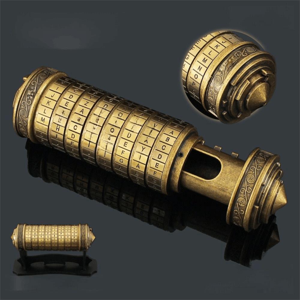 Smooth Surface Cipher Puzzle Lock Tube Premium Safe Material Puzzle Lock Tube Valentine Gift