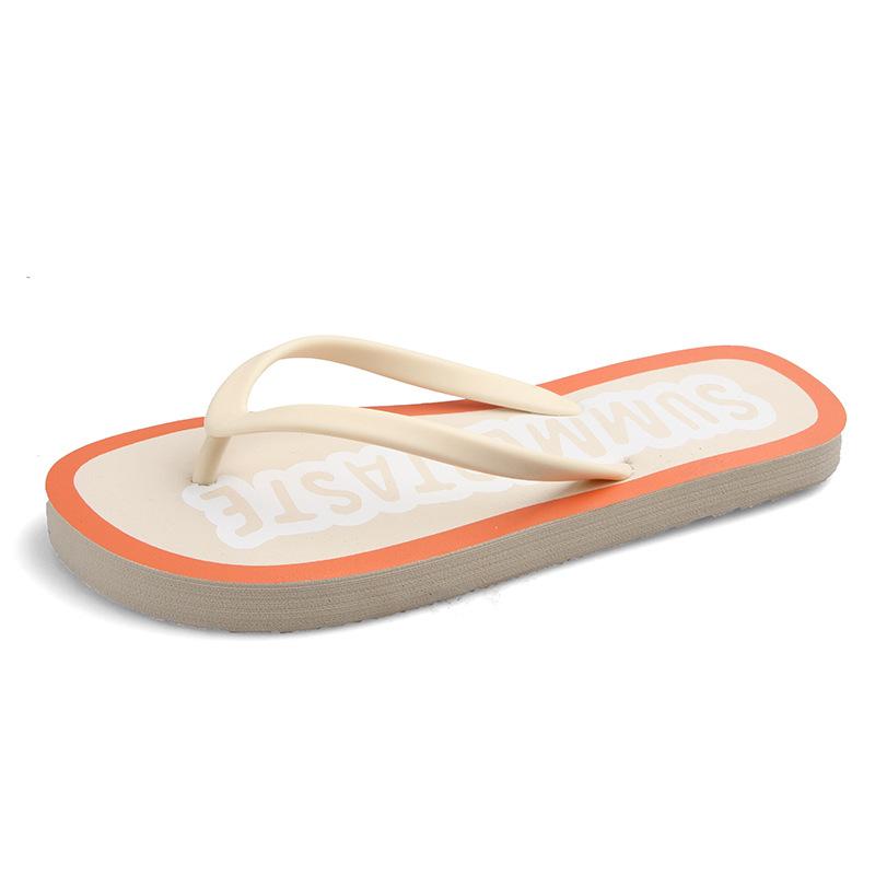 New Summer Flip-flops Women Thick-soled Outer Wear Beach Seaside Fashion Clip Toes Cool Slippers Women