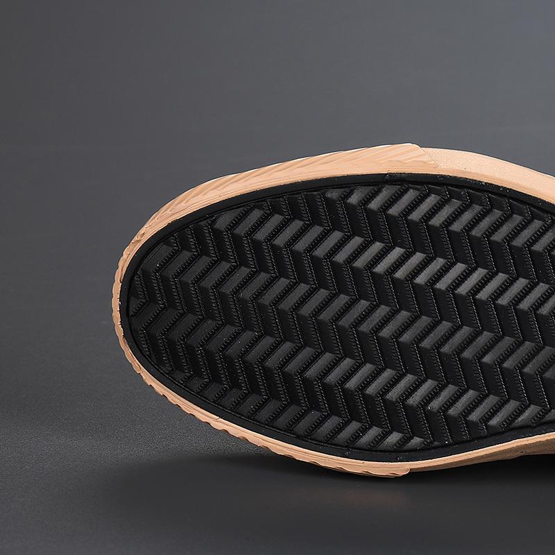 Holfredterse New Fashion Men Leather Casual Shoes Loafers Soft Driving Flat Lace Up Warm Winter Sport Vulcanize Shoes 20953