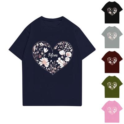 Camiseta infantil estampada gola redonda manga curta