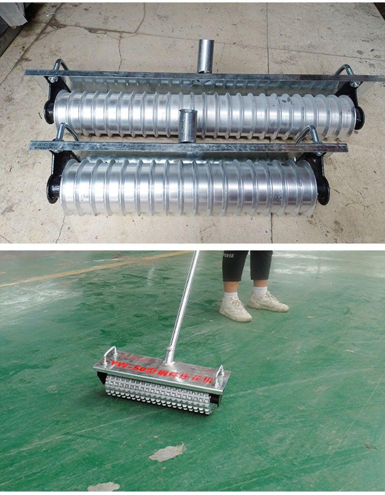 Concrete Pavement Texturizer and Anti-Slip Groover Roller Machine