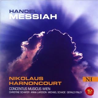 CD HARNONCOURT NIKOLAUS SCHAEFER C Handel Messiah all songs BVCC3769899 2007 Japan Classical Used
