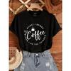 Women's Small Version Letter Printed T-Shirt