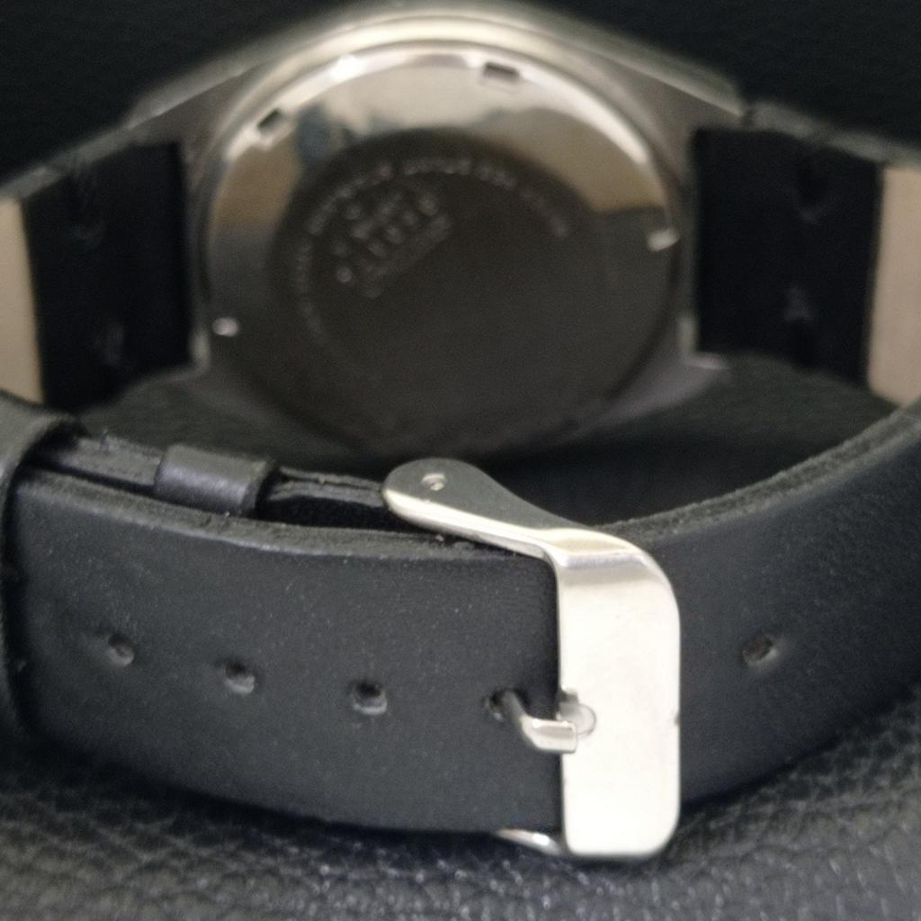 JAPAN VINTAGE SEIKO 5 AUTOMATIC 6309A MENS ARABIC WHITE DIAL WATCH A701504-5 R206b-a701504