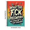 Fun Spiral Notebook - Password Lock Journal, Multi-Functional Diary With Secure Cover, Portable Notepad With Lined Pages