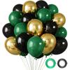 12-Inch Sequin Metallic Latex Balloons, 30pcs - Perfect for Birthday Party Decorations