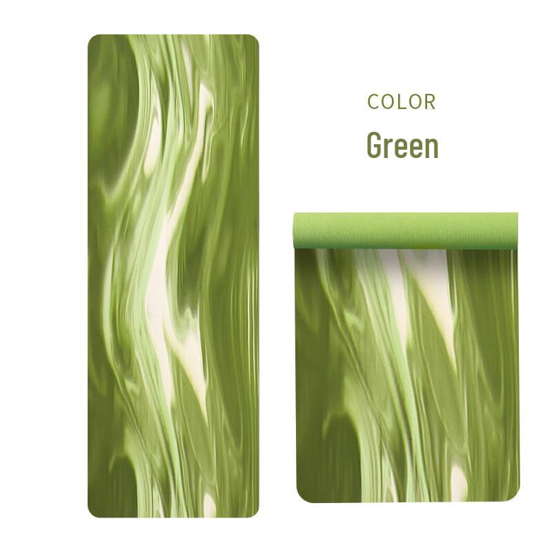 Flow Pattern Frosted Rubber Yoga Mat