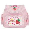 Pink Girl Embroidery Strawberry Children's Schoolbag Student Girls Birthday Gift 2023 New Japanese Cartoon Children Backpack