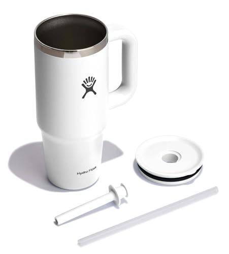 All Around Travel Tumbler, 24oz (709ml) White, Insulated for Hot and Cold Drinks (Official Japanese Product)