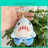 Plush Shark Hanging Doll Keychain Soft And Cute Stuffed Animal For Keyrings Or Bags