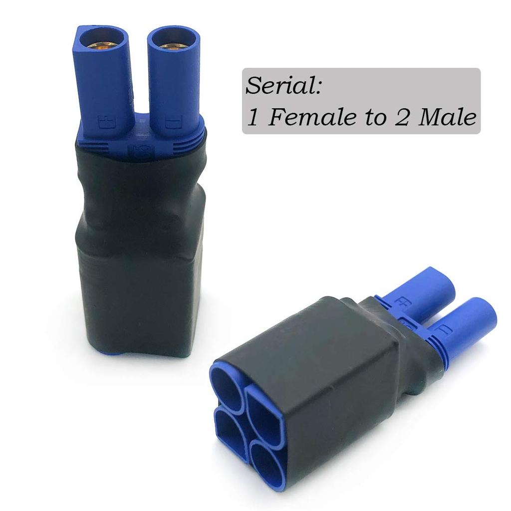 3pcs EC5 Series Connector RC Adapter for RC Quadcopter Multirotor LosiE-Flite