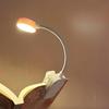 Mini Clip Book Lamp LED Table Lamp Eye Protection 3 Colors Battery Powered USB Night Light Portable Bedside Student Reading Lamp