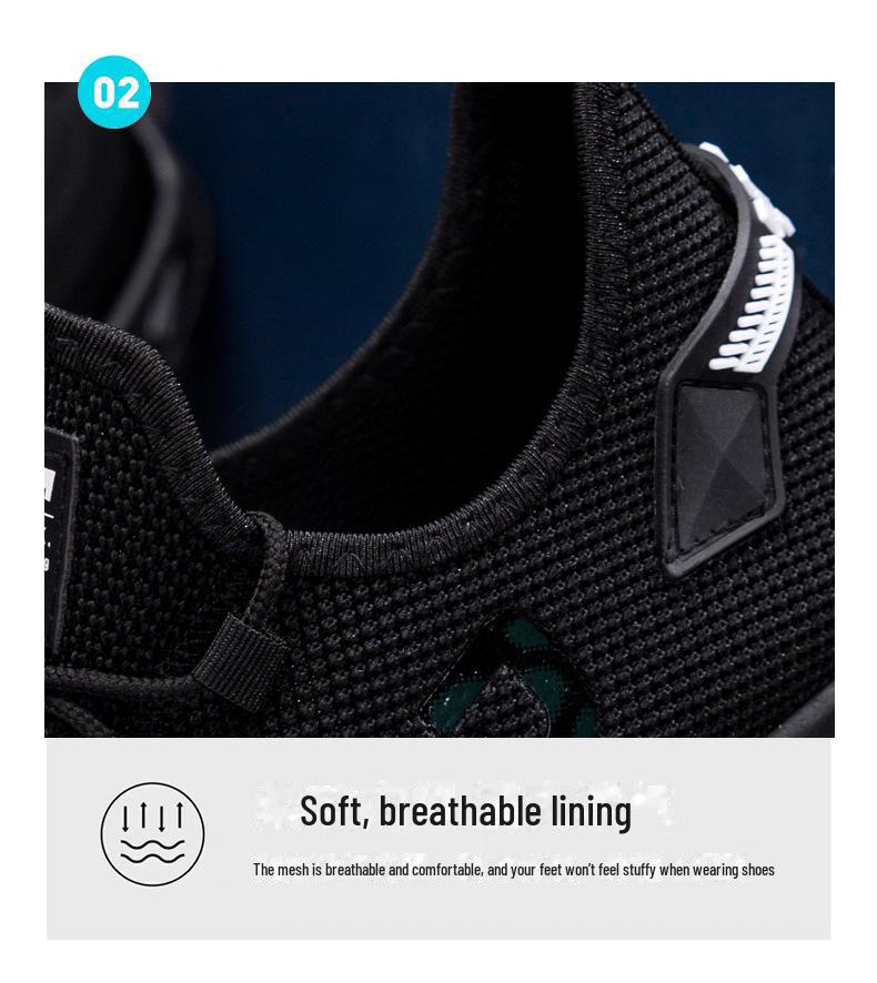 Men's 2024 Cross-Border Breathable Low-Top Sports Shoes - Comfortable, Fashionable Outdoor Casual Footwear
