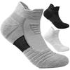 Basketball Socks, Men's Professional Sports Socks, Thickened Towel Bottom Short Socks, Mesh Breathable Running Socks, Outdoor