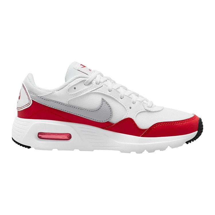 Nike Air Max SC Retro Sports Comfortable Fabric Leather Low Top Casual Running Shoes Women Sneaker White Red CZ5358-108