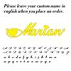 Custom Necklace for Women Personalised Cursive Letter Pendant Stainless Steel Jewelry Men Chain Choker Collar Personalizado