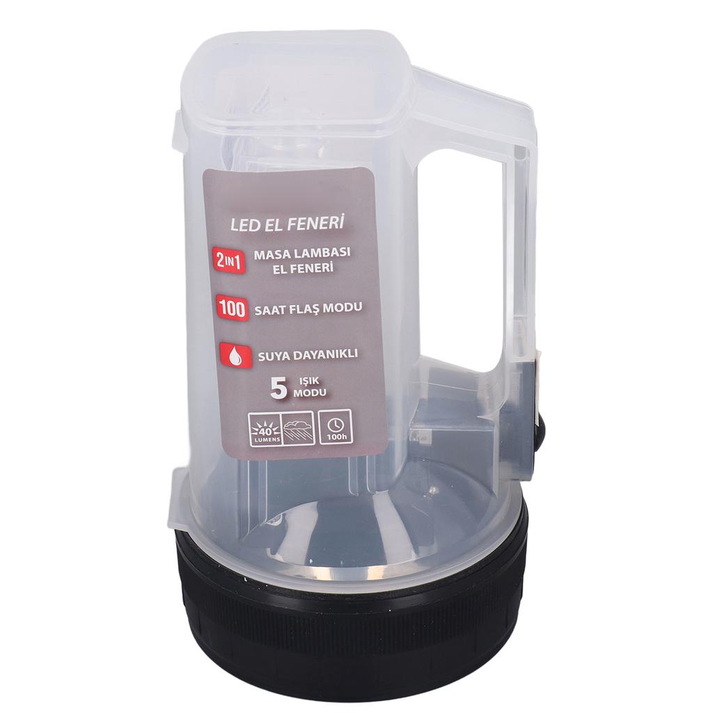 LED Flashlight Strong IPX4 Waterproof 5 Level Adjustable Outdoor Portable Camping Light