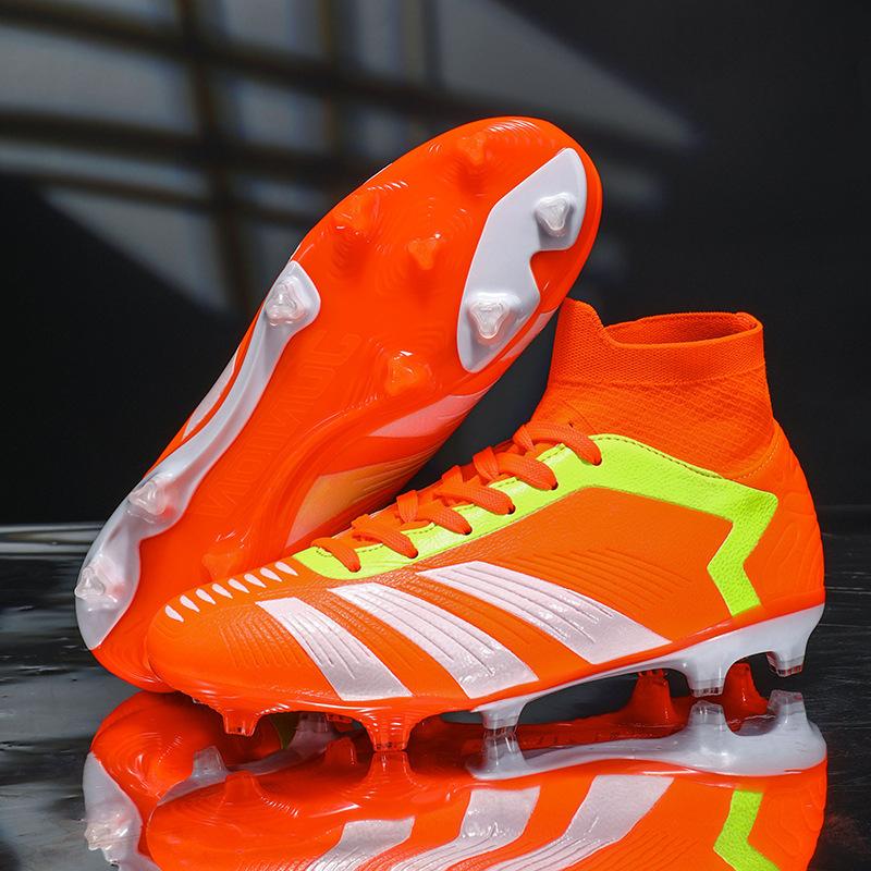 High-top Men's and Women's Football Shoes, Broken Nails, Long Nails, Large Size, Adult Grass Games, Training Sports