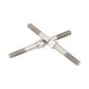 2Pcs RC Steel Turnbuckle Wear Resistant RC Turnbuckle Pull Rod for 110 RC Cars 48mm