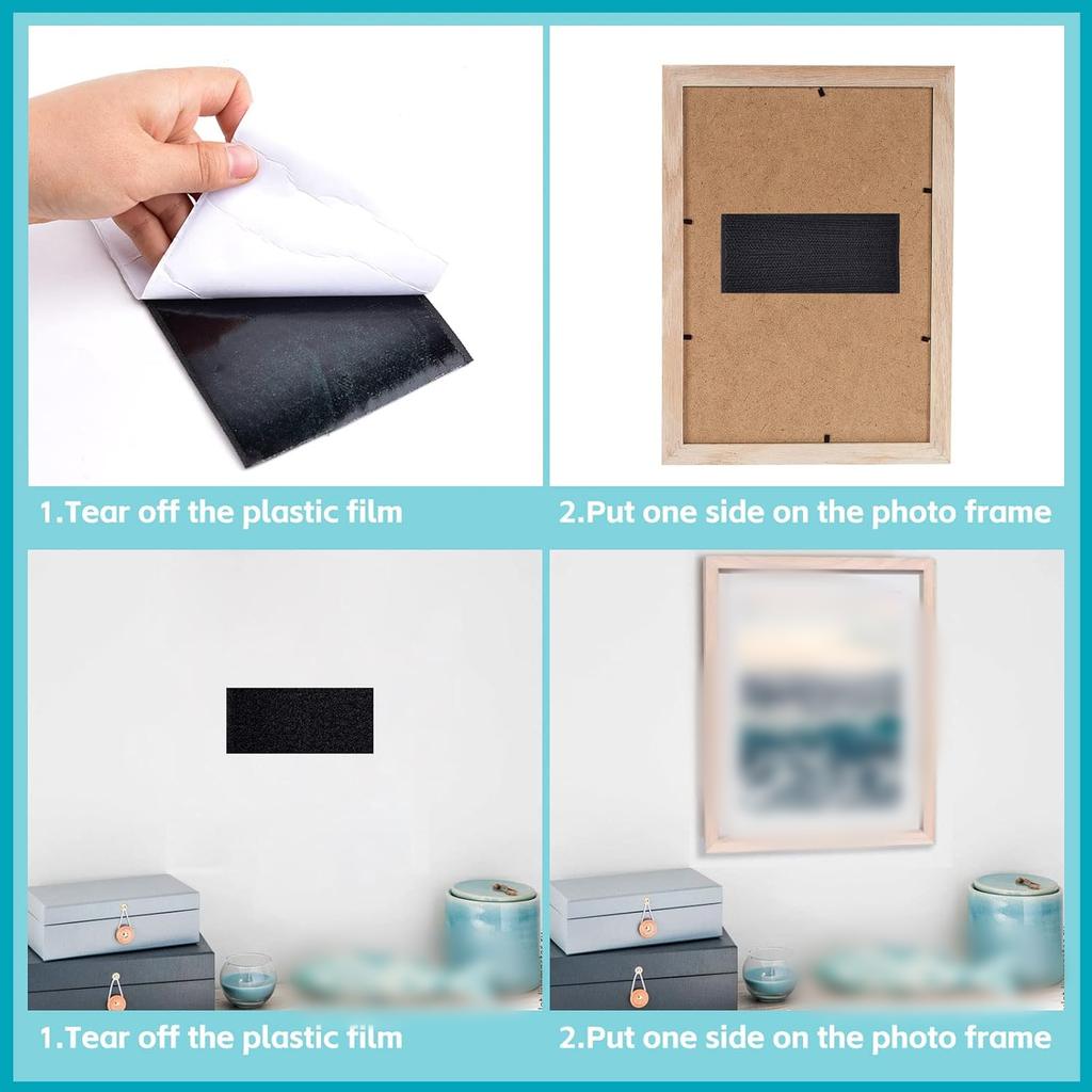 1Pair 1/2/3meters Nylon Couch Cushion Non-Slip Grip Tape Adhesive Hook and Loop Strips for Fabric Outdoor Patio Cush