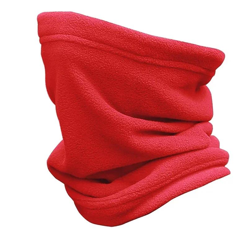 Winter Warm Unisex Windproof Motorcycle Riding Mask New Polar Fleece Neck Scarf Warmer Ski Outdoor Sports Balaclavas Tube Mask