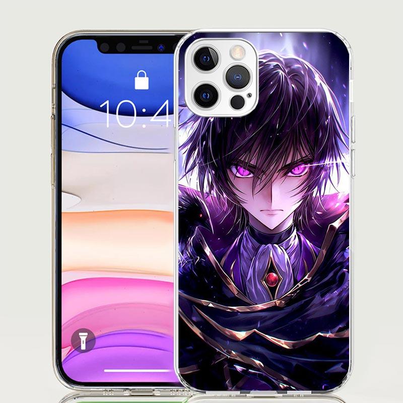 Code Geass Anime Phone Case For iPhone 17 Air 16 15 Plus 11 14 Pro Max 13 Mini 12 7 8 + SE Pattern Art Customized Cover 17 Air 1