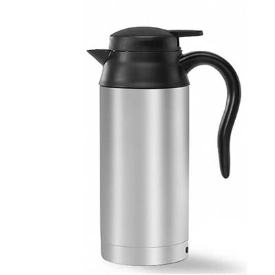 12V/24V Elektrische Heizung Cup Wasserkocher Edelstahl Wasser Heizung Flasche Für Tee Kaffee Trinken Reise Auto lkw Wasserkocher 750ML