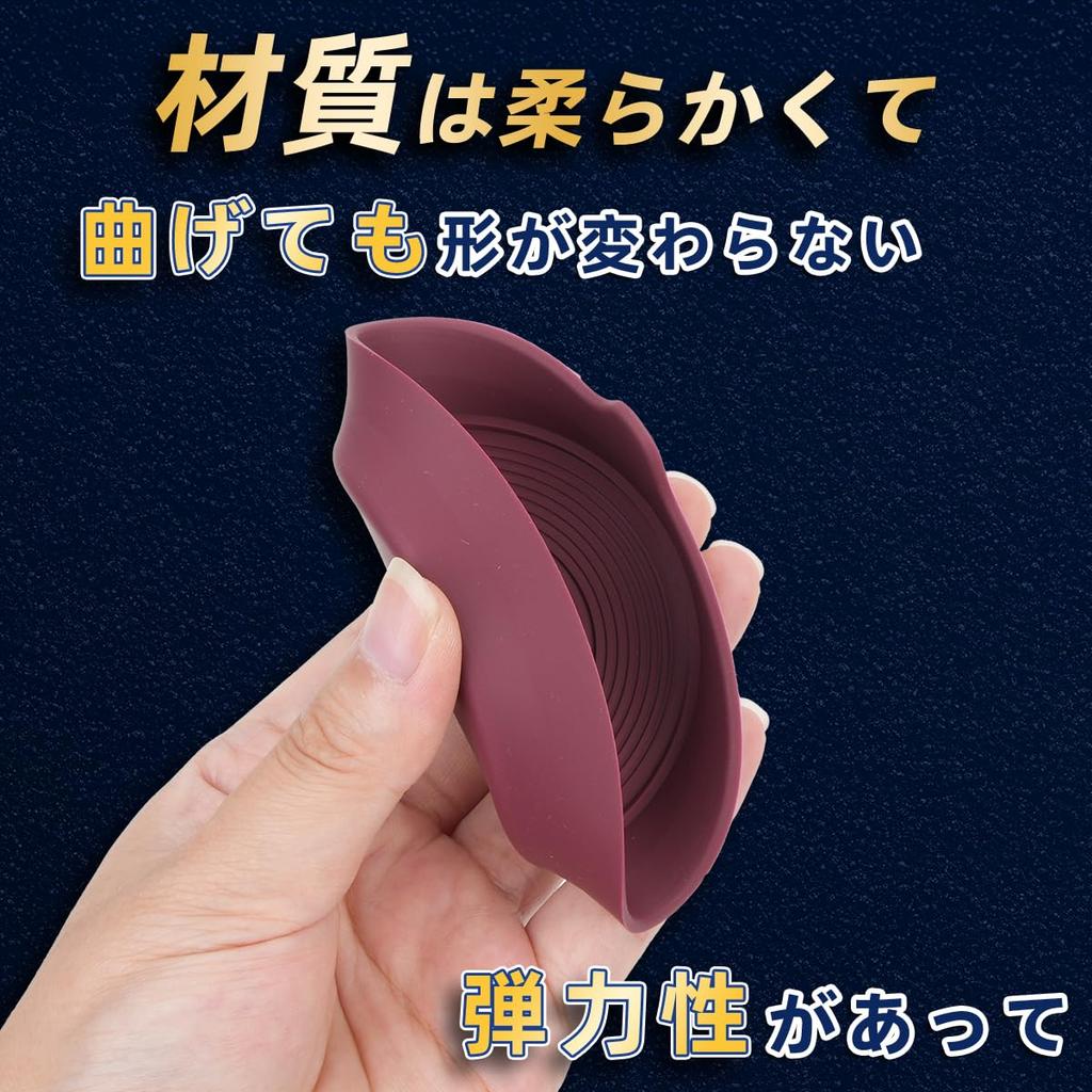 For Mirai Mirai Exclusive Car Accessory Non-Slip Coaster with Handle Round, Diameter 2.8 inches