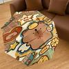 1PC Capybara Cute Umbrella-8-Rib Reinforced, Automatic Open, Lightweight & Durable, Cute Fashion Accessory for Outdoor-A1241