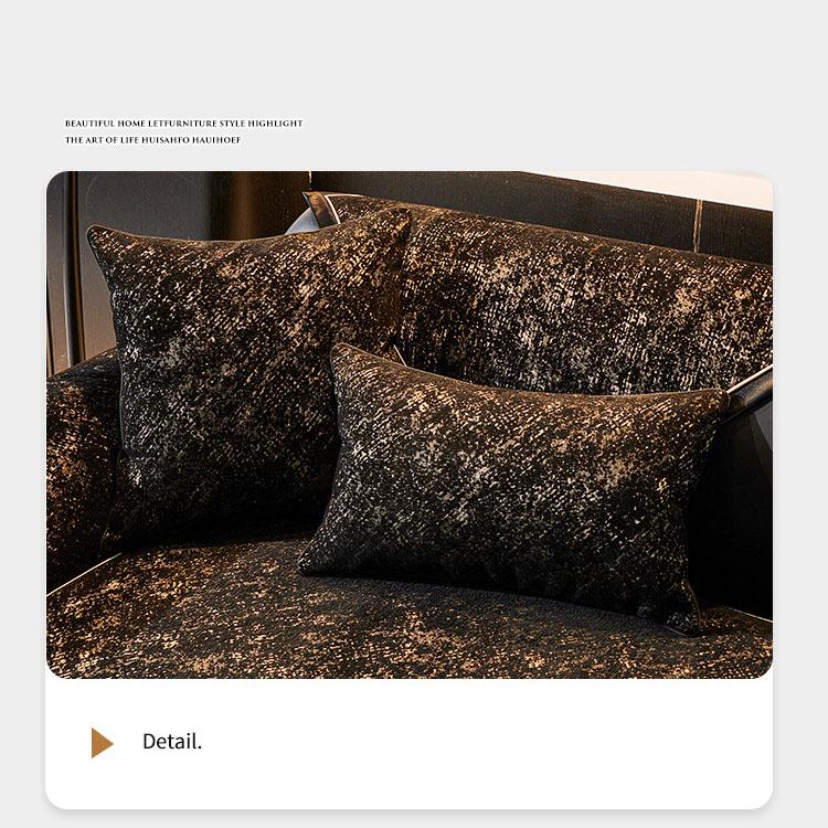 Luxury Chenille Sofa Cover Anti-Slip Couch Cover All-Season Sofa Slipcover Decorative Seat Cushion Protector Sofa Towel Living Room