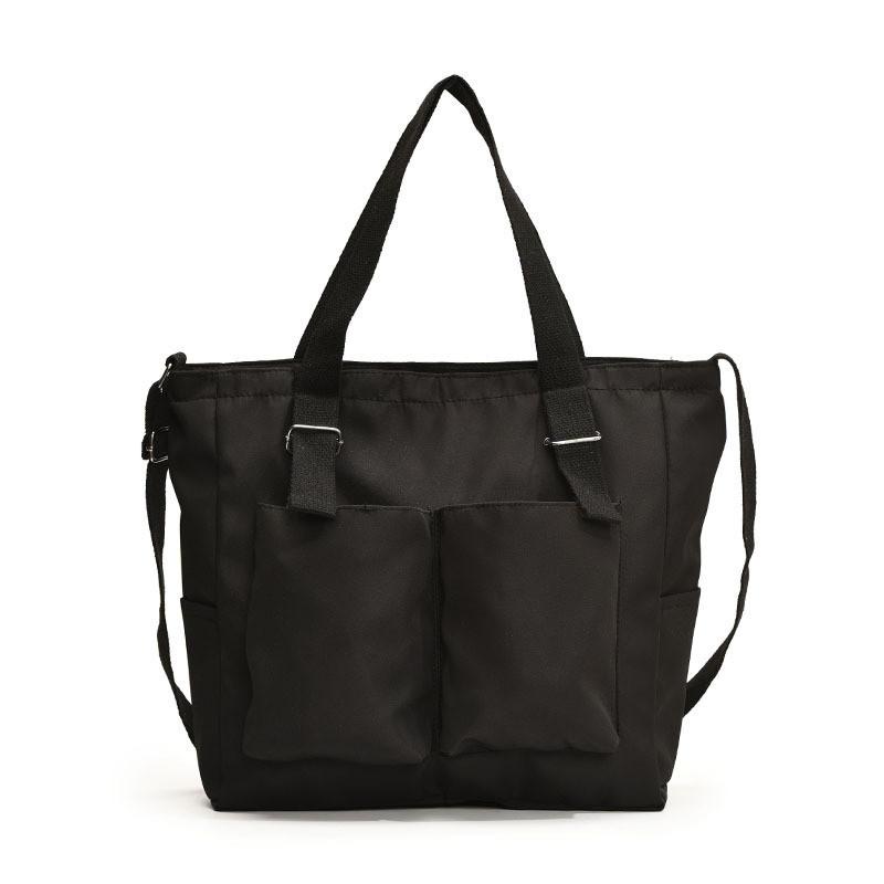 Trendy Street Style Oxford Cloth Tote Bag For Women 2024 Large Capacity Shoulder Bag For Daily Use