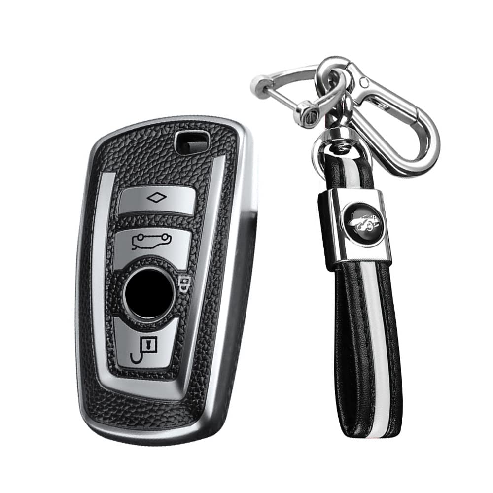 

KUNIO BMW Exclusive Key Case, Key Holder, Flexible TPU 1, 3, 4, 5, 6,