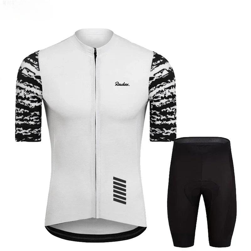 

2025 Летний Молодежный Комплект Велоджерси с Коротким Рукавом Дышащий Одежда для Велоспорта на Горном Велосипеде Майо Трико Велосипедный Комплект 4XL