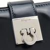 Used Salvatore Ferragamo Purse IE229238 Gancini Calfskin black Bifold Wallet