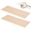 40pcs Wooden Round Wooden Dowel Rods Lightweight Design Wood Color Watch Dowel Rods Watch Repairing Accessories