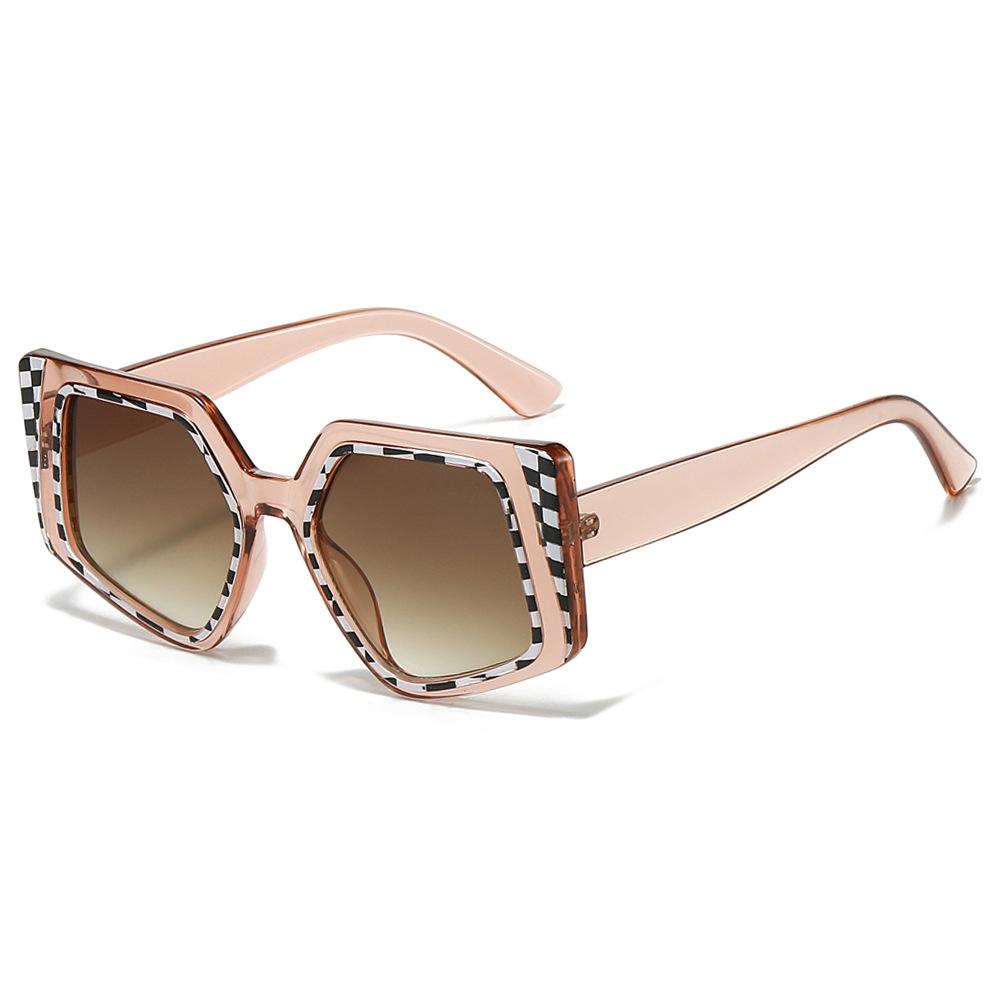 Irregular Sunglasses For Women, High-End Travel Sunscreen, Light Luxury Personalized Sunglasses