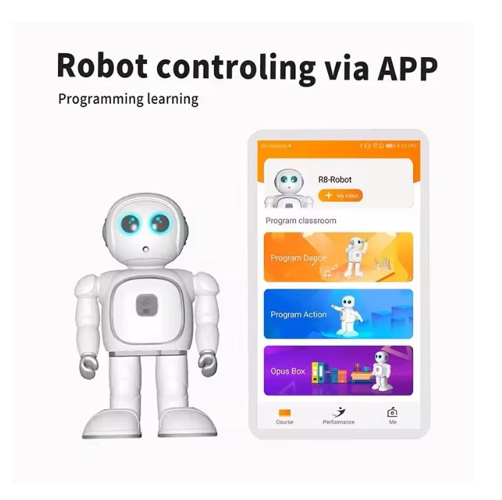 Voice Dance Smart Robot for Kids Children Gifts ALEXA Interactive Education Programable Wifi AI Electron Robots English Version