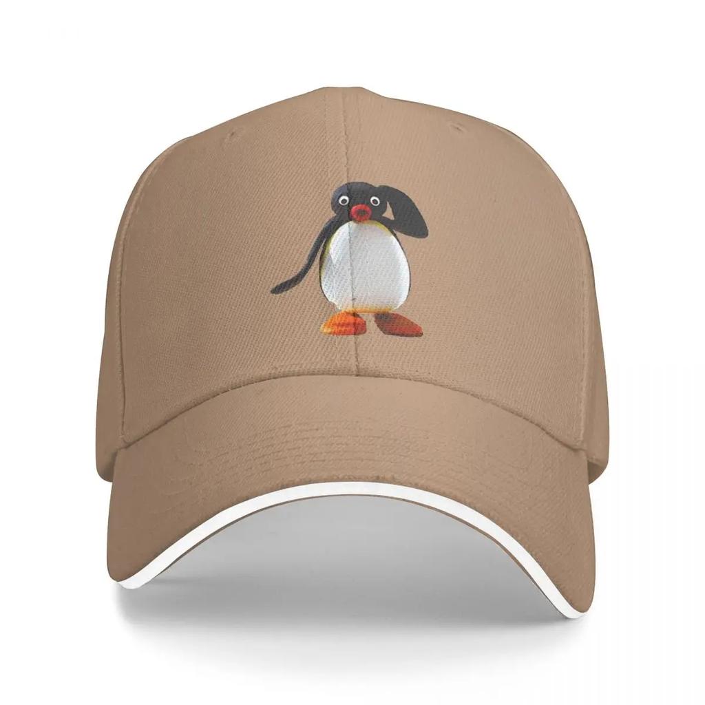 Surprised Pingu Family Cartoon Outdoor Cap Sun Visor Hip Hop Caps Cowboy Hat Peaked Hats