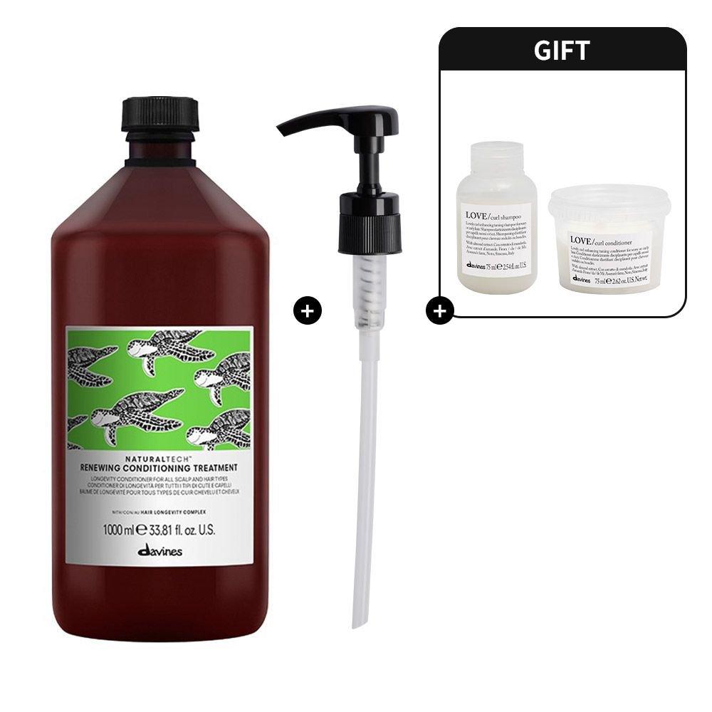 [Galleria Exclusive] Renewing Conditioning Treatment 1000ml (+Love Curl 2 Types)