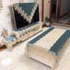 European Light Luxury High-end Tablecloth Rectangular Coffee Table Cover Simple Modern Lace Tablecloth Dining Table Cloth Chair Cover Chair Cushion