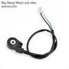 Motorcycle Engine Stalled Switch Side Foot Kick Stand Support Sensor Kickstand Switch Stop Switch for Electrical Motorbike