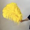 Wholesale 10PCS Yellow Ostrich Feathers Large Wedding Home Stage Table Centerpiece Decoration Craft Natural Ostrich Feather Bluk
