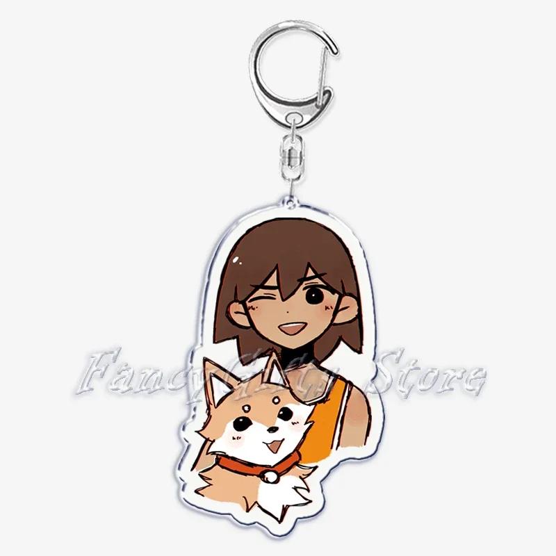Beliebtes Spiel Omori Schlüsselanhänger Schlüsselring Schlüsselanhänger für Accessoires Tasche Sonniges Anhänger Schlüsselanhänger Ketten Schlüsselanhänger Schmuck Studenten Geschenke