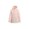 Casual Sports Hooded Cotton Jacket Winter Unisex Jackets Pink FT2594
