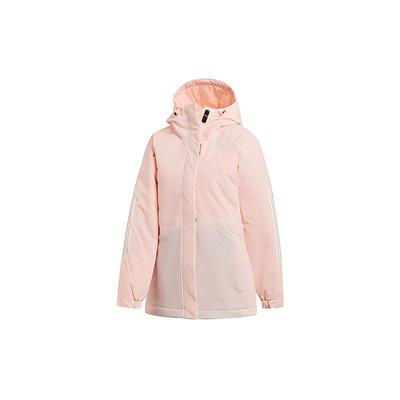 adidas Lässige Sport-Kapuzenjacke aus Baumwolle Winter Unisex Jacken Rosa FT2594