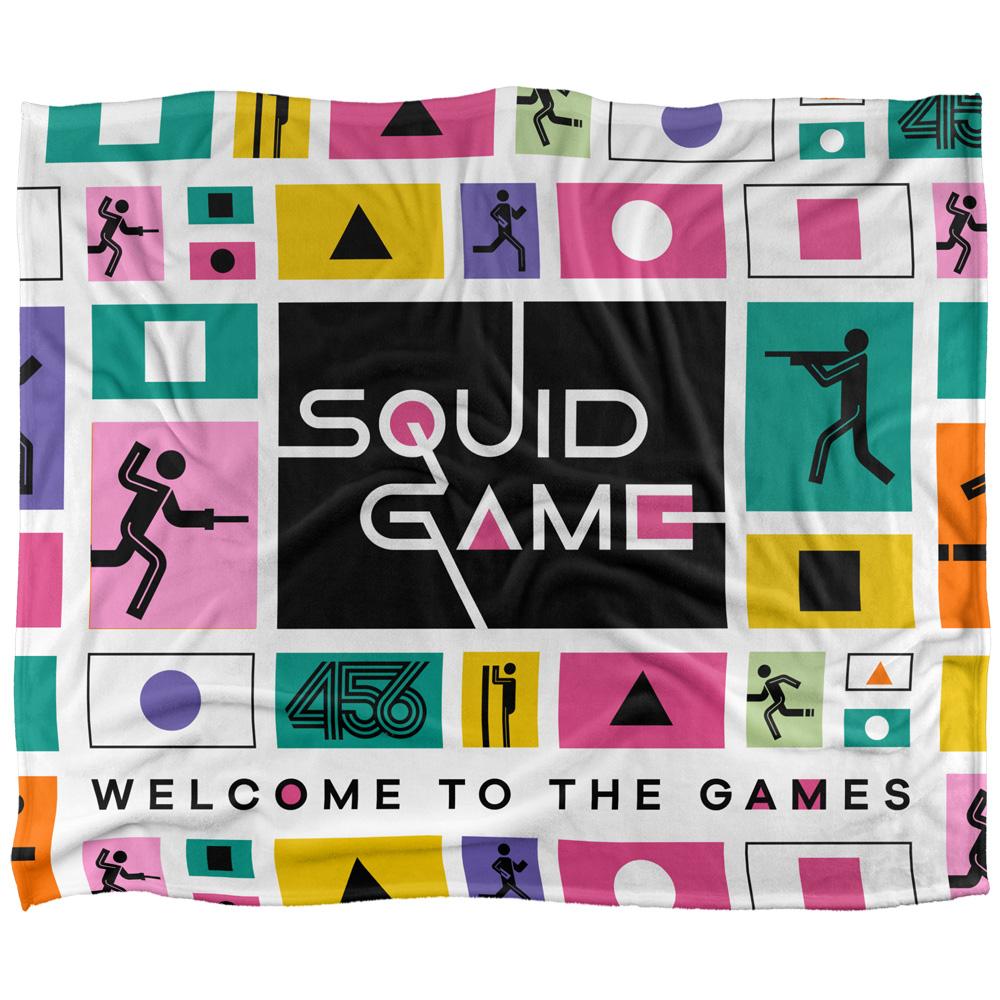 Squid Game 3 Silky Icons Supersoft Blanket