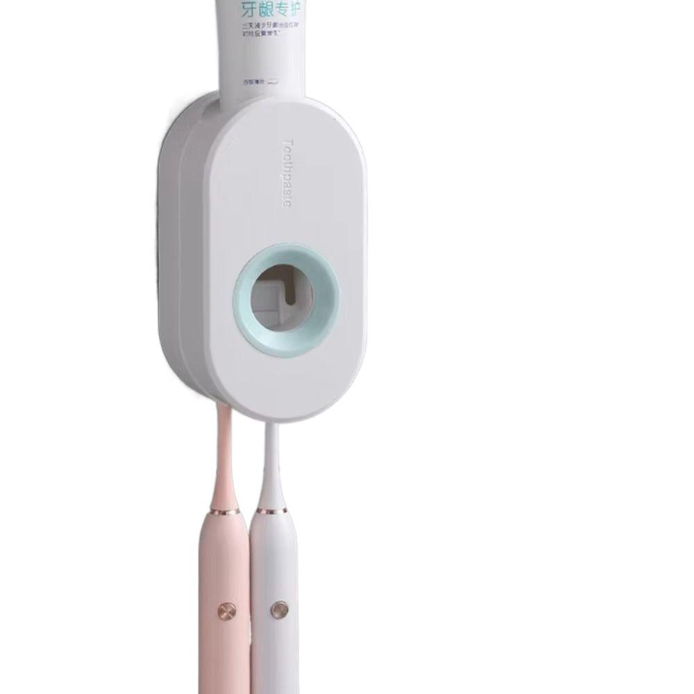 Automatic Toothpaste Dispenser Punch-Free Lazy Toothbrush Holder Toothpaste Squeezers  for Bathroom